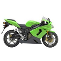 2005-2006 ZX6R Fairings