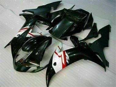 Black 2002-2003 Yamaha YZF R1 Full ABS Motorcycle Fairing