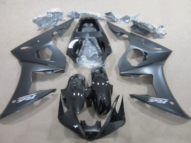 Black 2003-2005 Yamaha YZF R6 Motorcycle Fairing Kits