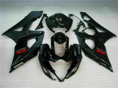 Black 2005-2006 Suzuki GSXR 1000 Motorcycle Fairings