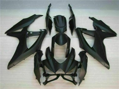 Black 2008-2010 Suzuki GSXR 600/750 Motorcycle Fairing