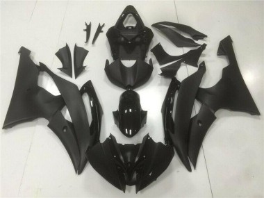 Black 2008-2016 Yamaha YZF R6 Motorcycle Fairing & Bodywork