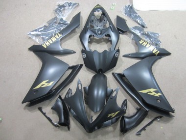 Black Gold Decal 2007-2008 Yamaha YZF R1 Motorcycle Fairings