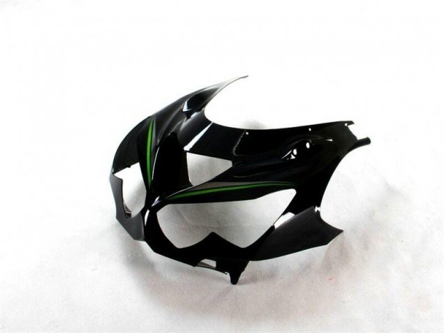 Black Green 2012-2021 Kawasaki ZX14R ZZR1400 Motorcycle Fairings