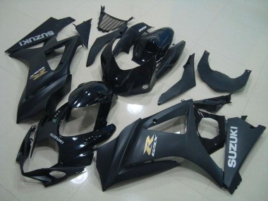 Black OEM Style 2007-2008 Suzuki GSXR 1000 Motorcycle Fairings