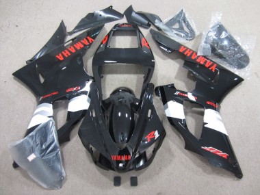 Black Red 2009-2011 Yamaha YZF R1 Motorcycle Bodywork