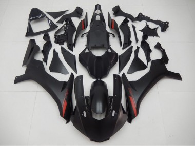 Black Red 2015-2019 Yamaha YZF R1 Motorcycle Fairings