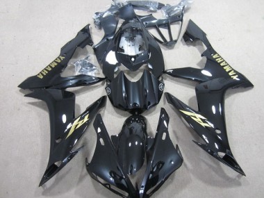 Black White Gold Decal 2004-2006 Yamaha YZF R1 Motorcycle Fairings