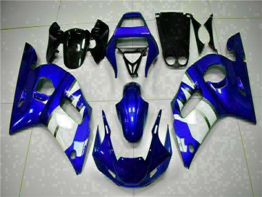 Blue 1998-2002 Yamaha YZF R6 Motorcycle Fairings