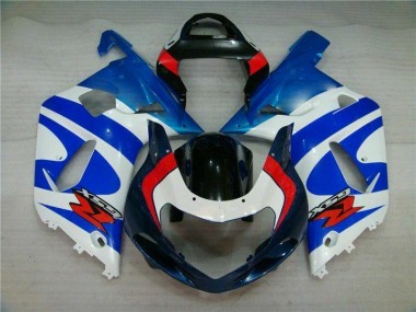 Blue 2001-2003 Suzuki GSXR 600/750 Motorcycle Bodywork