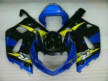 Blue 2001-2003 Suzuki GSXR 600/750 Motorcycle Fairings