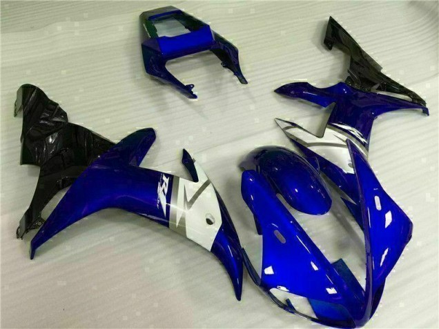 Blue 2002-2003 Yamaha YZF R1 Motorcycle Fairing