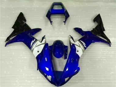 Blue 2002-2003 Yamaha YZF R1 Motorcycle Fairing