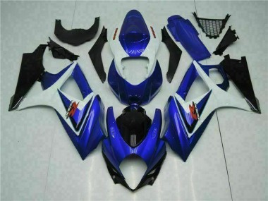 Blue 2007-2008 Suzuki GSXR 1000 Motorcycle Fairings