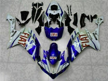 Blue 2007-2008 Yamaha YZF R1 Full Motorcycle Fairing Kits