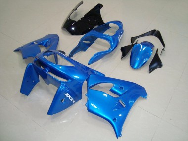 Blue Black 1998-1999 Kawasaki ZX9R Motorcycle Fairings