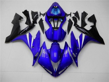 Blue Black 2004-2006 Yamaha YZF R1 Motorcycle Fairings