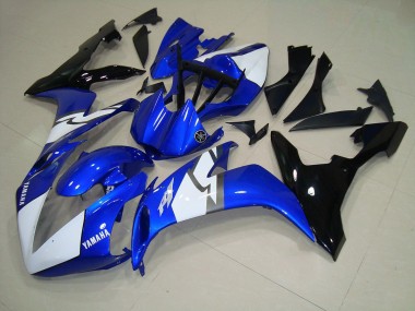 Blue Black White 2004-2006 Yamaha YZF R1 Motorcycle Fairings