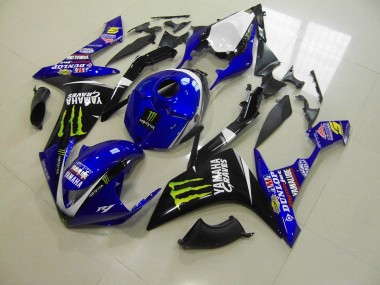 Blue Monster 2007-2008 Yamaha YZF R1 Motorcycle Fairings