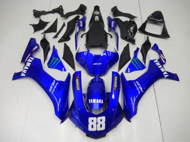 Blue Monster 88 2015-2019 Yamaha YZF R1 Motorcycle Fairings