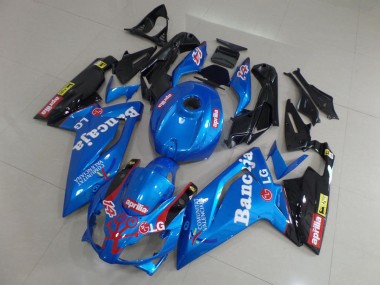 Blue and Black 2006-2011 Aprilia RS125 Motorcycle Fairings