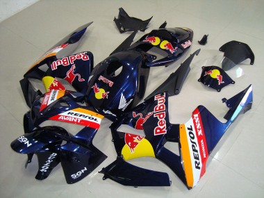 Dark Blue Red Bull Repsol 2005-2006 Honda CBR600RR Motorcycle Fairings