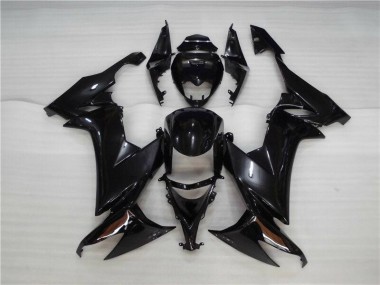 Glossy Black 2008-2010 Kawasaki ZX10R Motorcycle Fairing