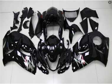 Glossy Black 2008-2019 Suzuki GSXR 1300 Hayabusa Motorcycle Fairings