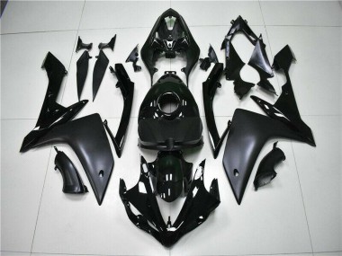 Glossy Matte Black 2007-2008 Yamaha YZF R1 Motorcycle Fairings