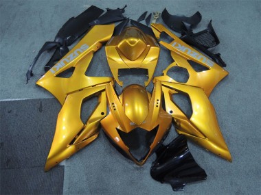 Gold 2005-2006 Suzuki GSXR 1000 Motorcycle Fairings