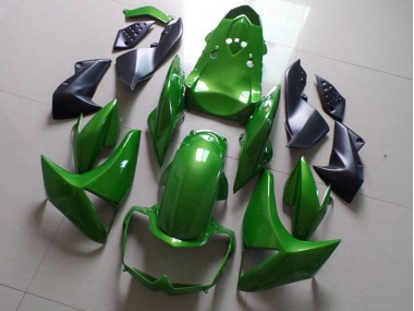 Green 2007-2009 Kawasaki Z1000 Motorcycle Fairing