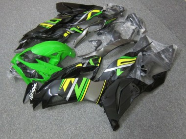 Green 2019-2023 Kawasaki ZX6R Motorcycle Fairings