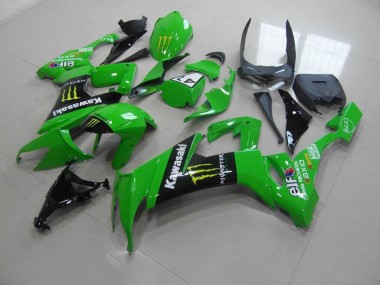 Green Monster 41 2008-2010 Kawasaki ZX10R Motorcycle Fairings