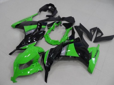 Green OEM Style 2013-2016 Kawasaki ZX300R Motorcycle Fairings