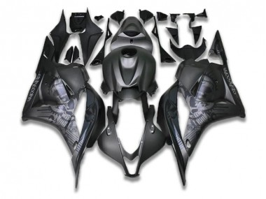 Grey Black 2009-2012 Honda CBR600RR Motorcycle Fairings