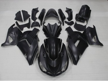 Matte Black 2006-2011 Kawasaki ZX14R ZZR1400 Motorcycle Fairing