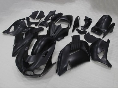 Matte Black 2006-2011 Kawasaki ZX14R ZZR1400 Motorcycle Fairings