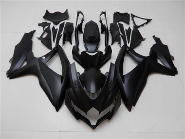 Matte Black 2008-2010 Suzuki GSXR 600/750 Motorcycle Fairings