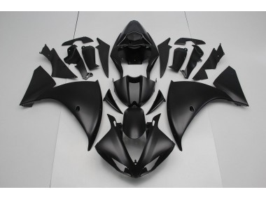 Matte Black 2012-2014 Yamaha YZF R1 Motorcycle Fairing