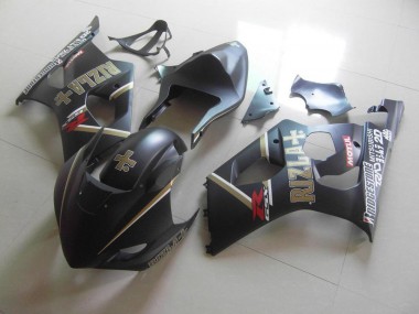 Matte Black Rizla Race 2003-2004 Suzuki GSXR 1000 Motorcycle Fairings