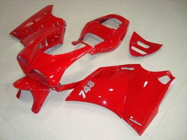 Red 1993-2005 Ducati 748 916 996 996S Motorcycle Fairings