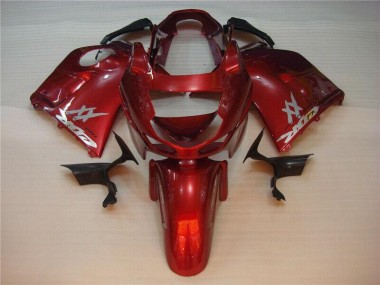 Red 1996-2007 Honda CBR1100XX Motorcycle Fairings