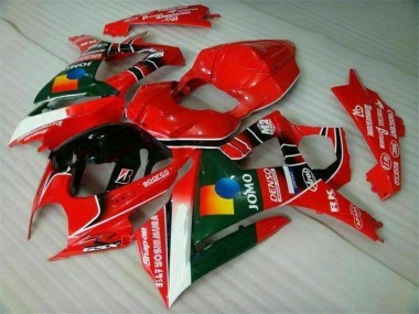 Red 2007-2008 Suzuki GSXR 1000 Motorcycle Fairing