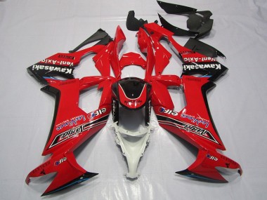 Red 2008-2010 Kawasaki ZX10R Motorcycle Fairings