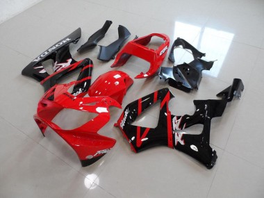 Red Black 2000-2001 Honda CBR900RR 929 Motorcycle Fairings