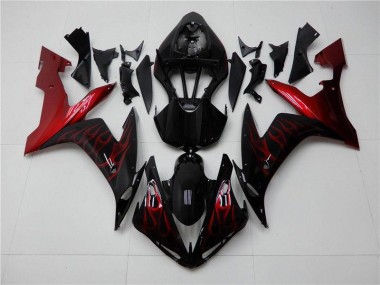 Red Black 2004-2006 Yamaha YZF R1 Motorcycle Fairing