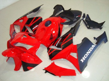 Red Black 2005-2006 Honda CBR600RR Motorcycle Bodywork