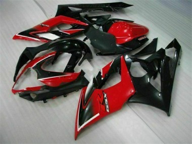 Red Black 2005-2006 Suzuki GSXR 1000 Full Motorcycle Fairing Kits