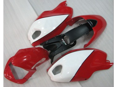 Red White 2008-2012 Ducati Monster 696 Motorcycle Fairings