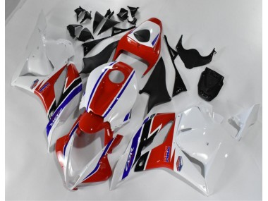 Red White Blue 2009-2012 Honda CBR600RR Motorcycle Fairings